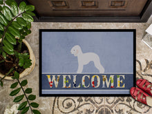 Load image into Gallery viewer, Bedlington Terrier Welcome Doormat - 24x36 Decorative Floor Mat – Indoor/Outdoor Rug with Artistic Flair BB5498JMAT
