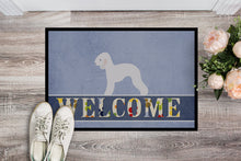 Load image into Gallery viewer, Bedlington Terrier Welcome Doormat - 18x27 Decorative Floor Mat – Indoor/Outdoor Rug with Artistic Flair BB5498MAT