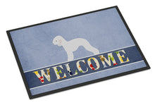 Load image into Gallery viewer, Bedlington Terrier Welcome Doormat - 18x27 Decorative Floor Mat – Indoor/Outdoor Rug with Artistic Flair BB5498MAT