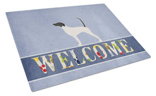 Load image into Gallery viewer, English Pointer Welcome Glass Cutting Boards – Durable, Decorative Kitchen Art Large BB5499LCB