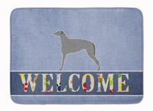 Load image into Gallery viewer, Scottish Deerhound Welcome Machine Washable Memory Foam Mat BB5500RUG