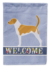 Load image into Gallery viewer, American Foxhound Welcome Garden Flag - Outdoor Decorative Yard Flag BB5502GF