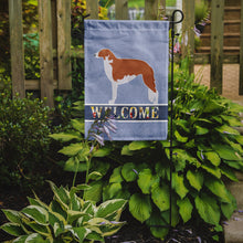 Load image into Gallery viewer, Borzoi Russian Greyhound Welcome Garden Flag - Outdoor Decorative Yard Flag BB5503GF