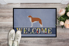 Load image into Gallery viewer, Borzoi Russian Greyhound Welcome Doormat - 18x27 Decorative Floor Mat – Indoor/Outdoor Rug with Artistic Flair BB5503MAT