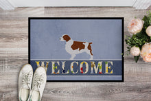 Load image into Gallery viewer, Welsh Springer Spaniel Welcome Doormat - 18x27 Decorative Floor Mat – Indoor/Outdoor Rug with Artistic Flair BB5504MAT