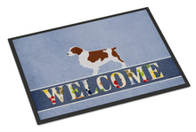 Load image into Gallery viewer, Welsh Springer Spaniel Welcome Doormat - 18x27 Decorative Floor Mat – Indoor/Outdoor Rug with Artistic Flair BB5504MAT