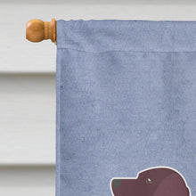 Load image into Gallery viewer, American Water Spaniel Welcome Flag Canvas House Size BB5505CHF