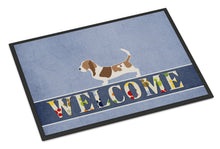 Load image into Gallery viewer, Basset Hound Welcome Doormat - 24x36 Decorative Floor Mat – Indoor/Outdoor Rug with Artistic Flair BB5506JMAT
