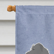 Load image into Gallery viewer, Irish Wolfhound Welcome Flag Canvas House Size BB5507CHF