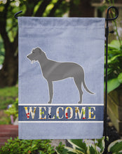 Load image into Gallery viewer, Irish Wolfhound Welcome Garden Flag - Outdoor Decorative Yard Flag BB5507GF