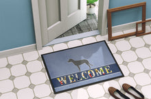 Load image into Gallery viewer, Irish Wolfhound Welcome Doormat - 18x27 Decorative Floor Mat – Indoor/Outdoor Rug with Artistic Flair BB5507MAT