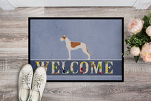 Load image into Gallery viewer, Greyhound Welcome Doormat - 18x27 Decorative Floor Mat – Indoor/Outdoor Rug with Artistic Flair BB5509MAT