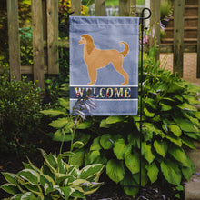 Load image into Gallery viewer, Afghan Hound Welcome Garden Flag - Outdoor Decorative Yard Flag BB5510GF