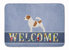 Load image into Gallery viewer, Jack Russell Terrier Welcome Machine Washable Memory Foam Mat BB5511RUG