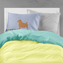 Load image into Gallery viewer, Norfolk Terrier Welcome Fabric Standard Pillowcase – Artistic Decorative Front, White Back BB5513PILLOWCASE