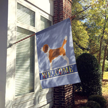 Load image into Gallery viewer, Beagle Welcome Flag Canvas House Size BB5514CHF