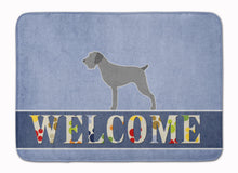 Load image into Gallery viewer, German Wirehaired Pointer Welcome Machine Washable Memory Foam Mat BB5515RUG