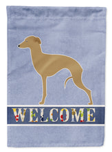 Load image into Gallery viewer, Italian Greyhound Welcome Garden Flag - Outdoor Decorative Yard Flag BB5518GF