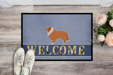 Load image into Gallery viewer, Collie Welcome Doormat - 24x36 Decorative Floor Mat – Indoor/Outdoor Rug with Artistic Flair BB5520JMAT