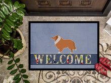Load image into Gallery viewer, Collie Welcome Doormat - 24x36 Decorative Floor Mat – Indoor/Outdoor Rug with Artistic Flair BB5520JMAT