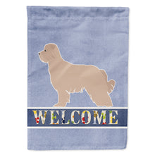 Load image into Gallery viewer, Pyrenean Shepherd Welcome Flag Canvas House Size BB5522CHF