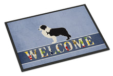 Load image into Gallery viewer, Black Border Collie Welcome Doormat - 24x36 Decorative Floor Mat – Indoor/Outdoor Rug with Artistic Flair BB5527JMAT