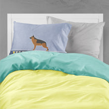 Load image into Gallery viewer, German Shepherd Welcome Fabric Standard Pillowcase – Artistic Decorative Front, White Back BB5528PILLOWCASE