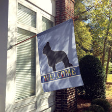 Load image into Gallery viewer, Briard Welcome Flag Canvas House Size BB5530CHF