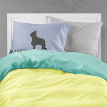 Load image into Gallery viewer, Briard Welcome Fabric Standard Pillowcase – Artistic Decorative Front, White Back BB5530PILLOWCASE