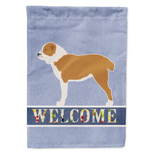 Load image into Gallery viewer, Central Asian Shepherd Dog Welcome Flag Canvas House Size BB5532CHF