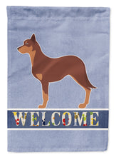 Load image into Gallery viewer, Australian Kelpie Dog Welcome Garden Flag - Outdoor Decorative Yard Flag BB5533GF
