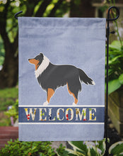 Load image into Gallery viewer, Sheltie/Shetland Sheepdog Welcome Garden Flag - Outdoor Decorative Yard Flag BB5534GF