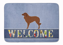 Load image into Gallery viewer, Portuguese Sheepdog Dog Welcome Machine Washable Memory Foam Mat BB5535RUG