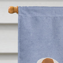 Load image into Gallery viewer, Australian Shepherd Dog Welcome Flag Canvas House Size BB5537CHF