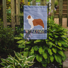 Load image into Gallery viewer, Australian Shepherd Dog Welcome Garden Flag - Outdoor Decorative Yard Flag BB5537GF