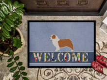 Load image into Gallery viewer, Australian Shepherd Dog Welcome Doormat - 18x27 Decorative Floor Mat – Indoor/Outdoor Rug with Artistic Flair BB5537MAT