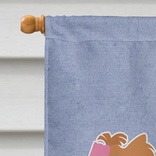 Load image into Gallery viewer, Yorkshire Terrier Yorkie Welcome Flag Canvas House Size BB5538CHF
