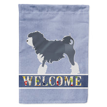 Load image into Gallery viewer, Lowchen Welcome Flag Canvas House Size BB5539CHF
