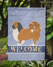 Load image into Gallery viewer, Pekingese Welcome Garden Flag - Outdoor Decorative Yard Flag BB5542GF