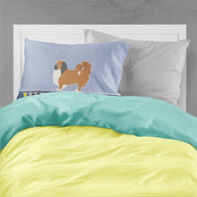 Load image into Gallery viewer, Pekingese Welcome Fabric Standard Pillowcase – Artistic Decorative Front, White Back BB5542PILLOWCASE
