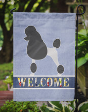 Load image into Gallery viewer, Poodle Welcome Garden Flag - Outdoor Decorative Yard Flag BB5543GF
