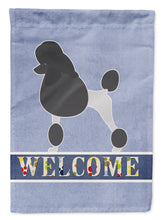 Load image into Gallery viewer, Poodle Welcome Garden Flag - Outdoor Decorative Yard Flag BB5543GF