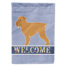 Load image into Gallery viewer, Brussels Griffon Welcome Flag Canvas House Size BB5544CHF