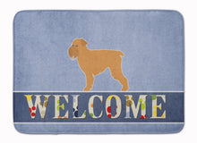 Load image into Gallery viewer, Brussels Griffon Welcome Machine Washable Memory Foam Mat BB5544RUG