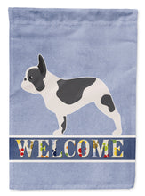 Load image into Gallery viewer, French Bulldog Welcome Garden Flag - Outdoor Decorative Yard Flag BB5545GF