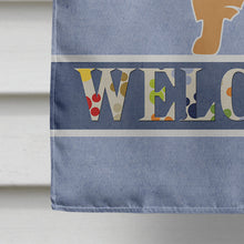 Load image into Gallery viewer, Pomeranian Welcome Flag Canvas House Size BB5546CHF