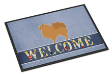 Load image into Gallery viewer, Pomeranian Welcome Doormat - 24x36 Decorative Floor Mat – Indoor/Outdoor Rug with Artistic Flair BB5546JMAT