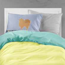 Load image into Gallery viewer, Pomeranian Welcome Fabric Standard Pillowcase – Artistic Decorative Front, White Back BB5546PILLOWCASE