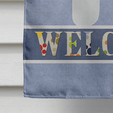 Load image into Gallery viewer, Bichon Frise Welcome Flag Canvas House Size BB5549CHF