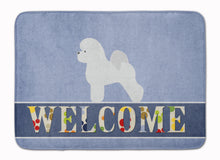 Load image into Gallery viewer, Bichon Frise Welcome Machine Washable Memory Foam Mat BB5549RUG